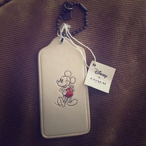 Coach Disney key chain purse Mickey Mouse